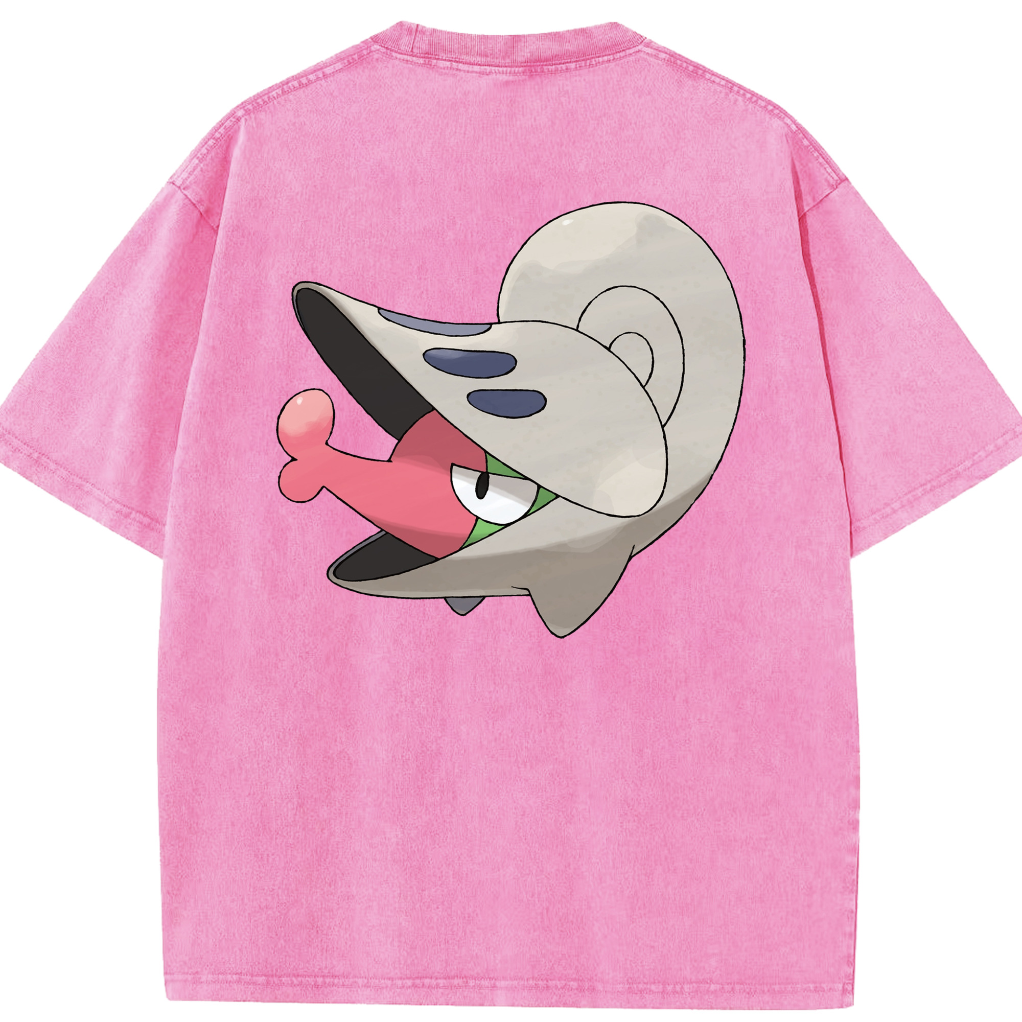 （画像用） ポケットモンスター Pokémon 綿100% ヴィンテージ風 半袖Tシャツ（背面プリント）